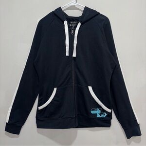 Fall 2009 Oakley  Full Zip Hoodie  Women’s Size XL Ribbon Drawstring